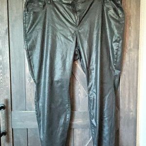 Lane Bryant black stretch “jeans”